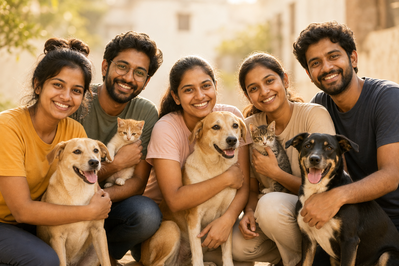 The Paylap Pet Care community of volunteers and pets